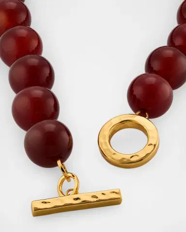 NEST Jewelry Carnelian Gemstone Statement Strand Necklace | Thumbnail 4 NEST Jewelry Carnelian Gemstone Statement Strand Necklace | Thumbnail 4