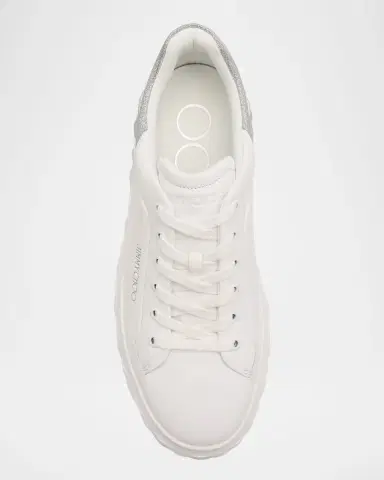 Jimmy Choo Diamond Leather Ombre Low-Top Sneakers | Thumbnail 5 Jimmy Choo Diamond Leather Ombre Low-Top Sneakers | Thumbnail 5