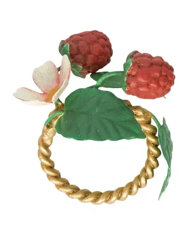 Juliska Meadow Walk Floral Napkin Rings, Set of 4 | Thumbnail 1 Juliska Meadow Walk Floral Napkin Rings, Set of 4 | Thumbnail 1