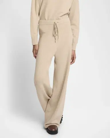 Yves Salomon Wool Drawstring Pants | Thumbnail 7 Yves Salomon Wool Drawstring Pants | Thumbnail 7