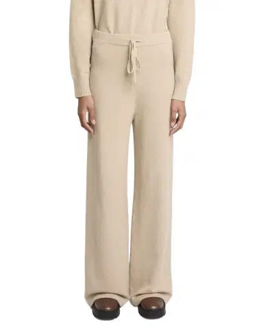 Yves Salomon Wool Drawstring Pants | Thumbnail 1 Yves Salomon Wool Drawstring Pants | Thumbnail 1