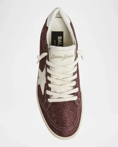 Golden Goose Ball Star Glitter Low-Top Sneakers | Thumbnail 6 Golden Goose Ball Star Glitter Low-Top Sneakers | Thumbnail 6