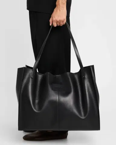 Giuseppe Zanotti Men 's Leather Travel Tote Bag | Thumbnail 2 Giuseppe Zanotti Men 's Leather Travel Tote Bag | Thumbnail 2