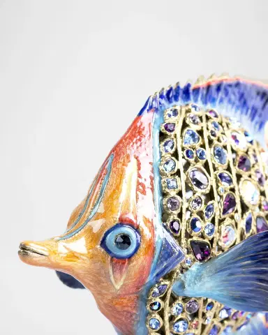 Jay Strongwater Westin Butterfly Fish Figurine | Thumbnail 2 Jay Strongwater Westin Butterfly Fish Figurine | Thumbnail 2