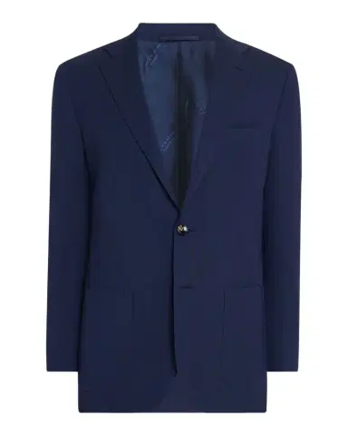 Kiton Men's Solid Wool Blazer | Thumbnail 1 Kiton Men's Solid Wool Blazer | Thumbnail 1