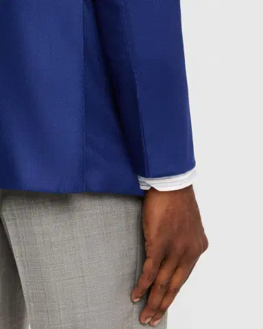 Kiton Men's Solid Wool-Cashmere Blazer | Thumbnail 8 Kiton Men's Solid Wool-Cashmere Blazer | Thumbnail 8