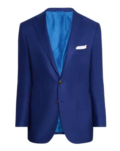 Kiton Men's Solid Wool-Cashmere Blazer | Thumbnail 1 Kiton Men's Solid Wool-Cashmere Blazer | Thumbnail 1
