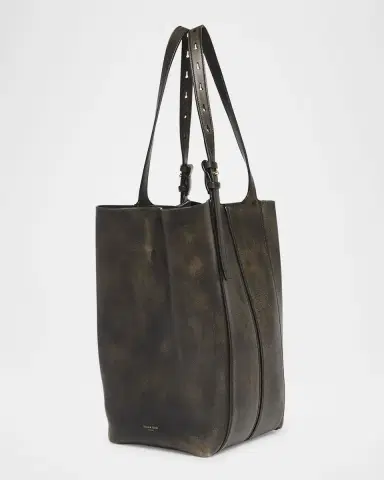 Golden Goose 24/7 North-South Distressed Leather Shoulder Bag | Thumbnail 3 Golden Goose 24/7 North-South Distressed Leather Shoulder Bag | Thumbnail 3