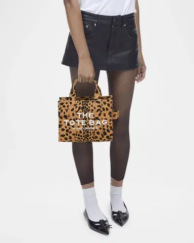 Marc Jacobs The Small Cheetah Canvas Tote Bag | Thumbnail 4 Marc Jacobs The Small Cheetah Canvas Tote Bag | Thumbnail 4