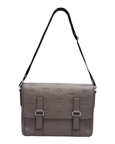 MCM Men's Aren Monogram Leather Crossbody Bag | Thumbnail 1 MCM Men's Aren Monogram Leather Crossbody Bag | Thumbnail 1
