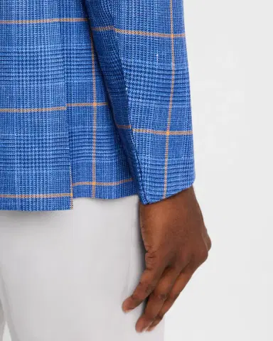 Kiton Men's Plaid With Windowpane Sport Coat | Thumbnail 8 Kiton Men's Plaid With Windowpane Sport Coat | Thumbnail 8