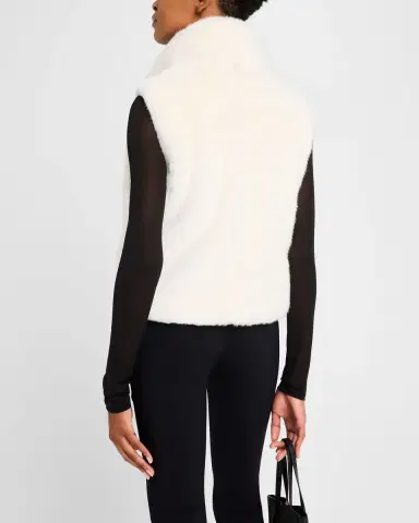 Mackage Ginny Brushed Faux Fur Quilted Vest | Thumbnail 2 Mackage Ginny Brushed Faux Fur Quilted Vest | Thumbnail 2