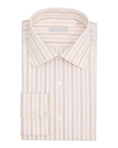 Stefano Ricci Men's Cotton Stripe Dress Shirt | Thumbnail 1 Stefano Ricci Men's Cotton Stripe Dress Shirt | Thumbnail 1