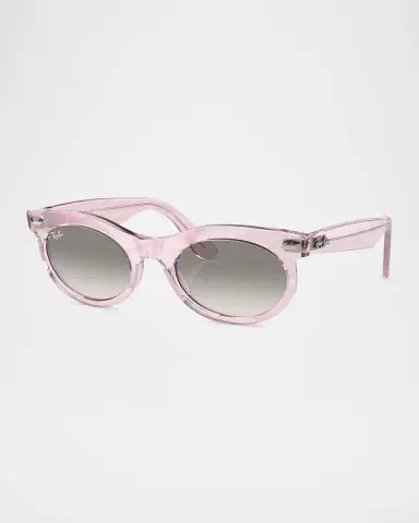 Ray-Ban Wayfarer Oval Gradient Propionate Sunglasses | Thumbnail 2 Ray-Ban Wayfarer Oval Gradient Propionate Sunglasses | Thumbnail 2
