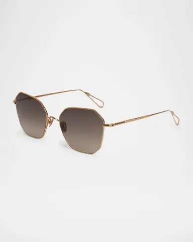 AHLEM Marceline Metal & Nylon Square Sunglasses | Thumbnail 2 AHLEM Marceline Metal & Nylon Square Sunglasses | Thumbnail 2