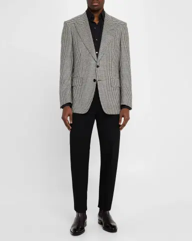Tom Ford Men's Shelton Houndstooth Sport Coat | Thumbnail 2 Tom Ford Men's Shelton Houndstooth Sport Coat | Thumbnail 2