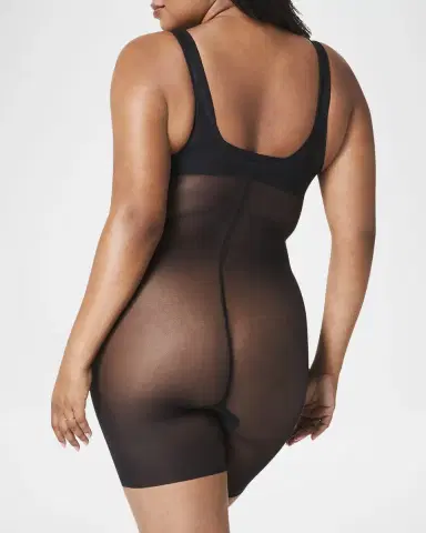 Spanx Open-Bust X Mid-Thigh Bodysuit | Thumbnail 3 Spanx Open-Bust X Mid-Thigh Bodysuit | Thumbnail 3