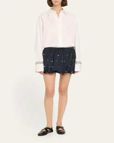 A.L.C. Holly Embellished Bubble Mini Skirt | Thumbnail 2 A.L.C. Holly Embellished Bubble Mini Skirt | Thumbnail 2