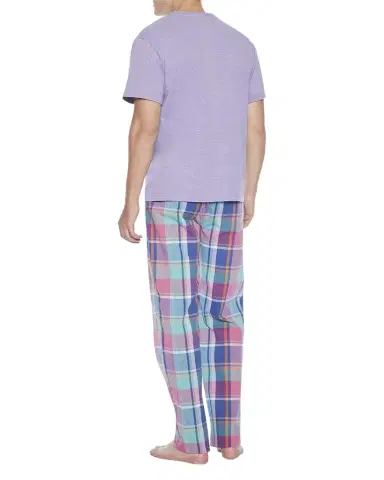 Majestic International Men's Lessons In Color Crew and Pant Pajama Set | Thumbnail 1 Majestic International Men's Lessons In Color Crew and Pant Pajama Set | Thumbnail 1