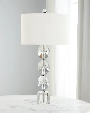 John-Richard Collection Crystal Beads 33" Table Lamp | Thumbnail 1 John-Richard Collection Crystal Beads 33" Table Lamp | Thumbnail 1