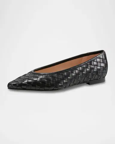 Marc Fisher LTD Damaria Woven Leather Ballerina Flats | Thumbnail 3 Marc Fisher LTD Damaria Woven Leather Ballerina Flats | Thumbnail 3