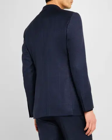 Tom Ford Men's O 'Connor Prince of Wales Suit | Thumbnail 5 Tom Ford Men's O 'Connor Prince of Wales Suit | Thumbnail 5