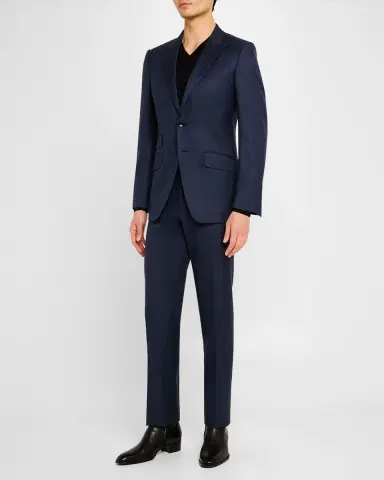 Tom Ford Men's O 'Connor Prince of Wales Suit | Thumbnail 6 Tom Ford Men's O 'Connor Prince of Wales Suit | Thumbnail 6