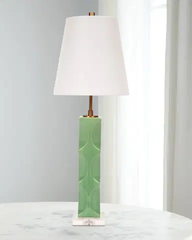 Old World Design Tracy 33" Ceramic Table Lamp with Linen Shade | Thumbnail 1 Old World Design Tracy 33" Ceramic Table Lamp with Linen Shade | Thumbnail 1