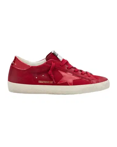 Golden Goose Super-Star Mixed Leather Low-Top Sneakers | Thumbnail 1 Golden Goose Super-Star Mixed Leather Low-Top Sneakers | Thumbnail 1