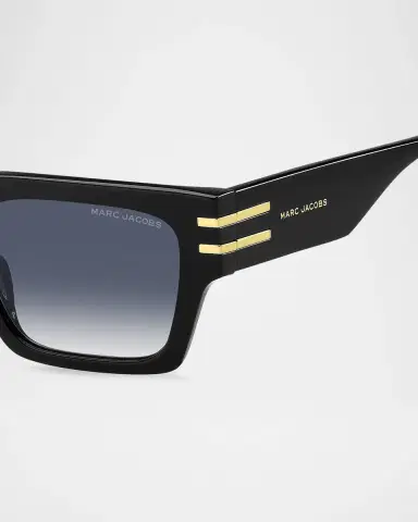 Marc Jacobs Acetate Rectangle Sunglasses | Thumbnail 2 Marc Jacobs Acetate Rectangle Sunglasses | Thumbnail 2