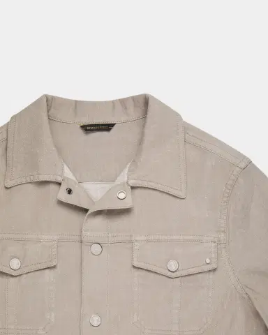 Stefano Ricci Men's Button-Front Trucker Jacket | Thumbnail 3 Stefano Ricci Men's Button-Front Trucker Jacket | Thumbnail 3