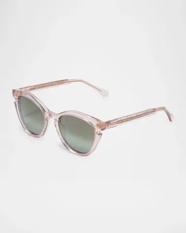 AHLEM Menilmontant Acetate & Nylon Cat-Eye Sunglasses | Thumbnail 2 AHLEM Menilmontant Acetate & Nylon Cat-Eye Sunglasses | Thumbnail 2