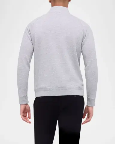 Bugatchi Men 's Quarter-Zip Sweater | Thumbnail 2 Bugatchi Men 's Quarter-Zip Sweater | Thumbnail 2