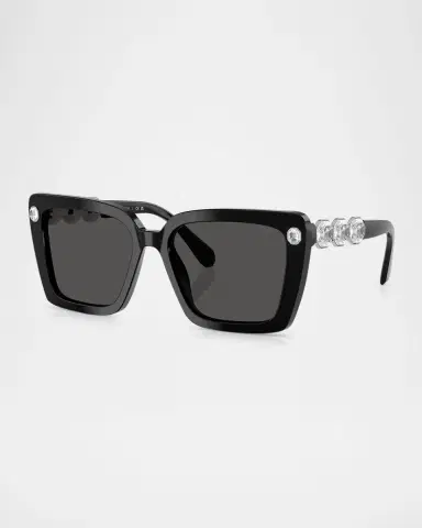 Swarovski SK6032F Square Sunglasses | Thumbnail 3 Swarovski SK6032F Square Sunglasses | Thumbnail 3