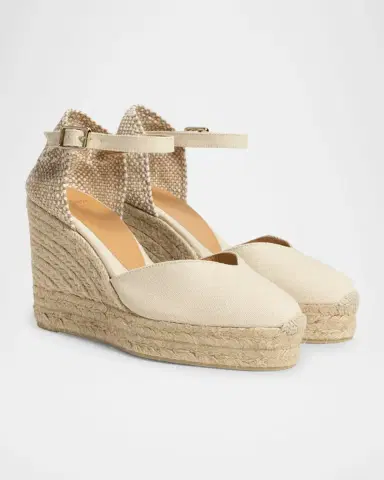 Castañer Chiarita Canvas Wedge Espadrilles | Thumbnail 2 Castañer Chiarita Canvas Wedge Espadrilles | Thumbnail 2