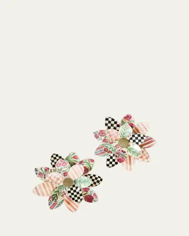 MacKenzie-Childs Rosy Meadow Small Wall Decor | Thumbnail 5 MacKenzie-Childs Rosy Meadow Small Wall Decor | Thumbnail 5