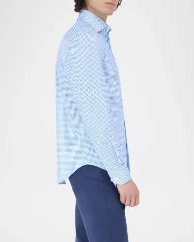 Bugatchi Men's Devon OoohCotton Sport Shirt | Thumbnail 6 Bugatchi Men's Devon OoohCotton Sport Shirt | Thumbnail 6