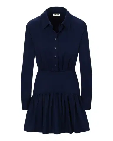 Staud Rocco Mini Shirtdress | Thumbnail 1 Staud Rocco Mini Shirtdress | Thumbnail 1