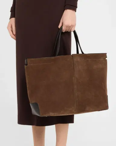 Tod's Shopping Suede Tote Bag | Thumbnail 2 Tod's Shopping Suede Tote Bag | Thumbnail 2