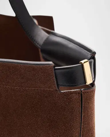 Tod's Shopping Suede Tote Bag | Thumbnail 6 Tod's Shopping Suede Tote Bag | Thumbnail 6