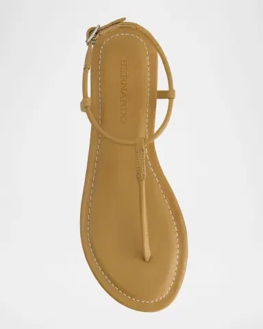 Bernardo Hercu Leather Ankle-Strap Flat Sandals | Thumbnail 5 Bernardo Hercu Leather Ankle-Strap Flat Sandals | Thumbnail 5