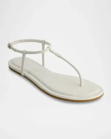 Bernardo Hercu Leather Ankle-Strap Flat Sandals | Thumbnail 6 Bernardo Hercu Leather Ankle-Strap Flat Sandals | Thumbnail 6