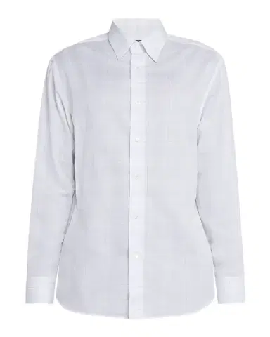Brioni Men 's Cotton and Linen Plaid Sport Shirt | Thumbnail 1 Brioni Men 's Cotton and Linen Plaid Sport Shirt | Thumbnail 1