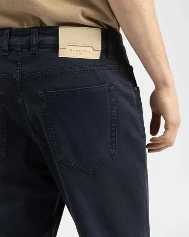 Boglioli Men's Five-Pocket Twill Pants | Thumbnail 5 Boglioli Men's Five-Pocket Twill Pants | Thumbnail 5