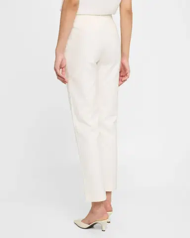 Emporio Armani Cotton Straight-Leg Trousers | Thumbnail 3 Emporio Armani Cotton Straight-Leg Trousers | Thumbnail 3