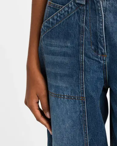 Co High-Rise Barrel-Leg Denim Pants | Thumbnail 5 Co High-Rise Barrel-Leg Denim Pants | Thumbnail 5