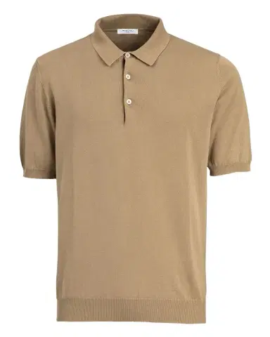 Boglioli Men's Garment-Washed Cotton Polo Shirt | Thumbnail 1 Boglioli Men's Garment-Washed Cotton Polo Shirt | Thumbnail 1