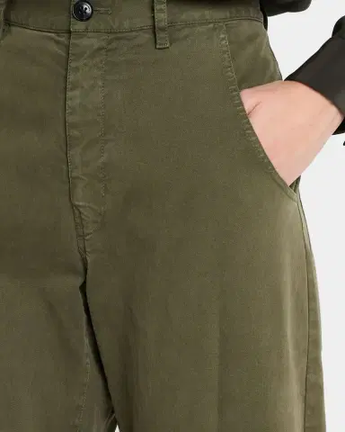 Nili Lotan Emerson Brushed Cotton Barrel-Leg Crop Pants | Thumbnail 5 Nili Lotan Emerson Brushed Cotton Barrel-Leg Crop Pants | Thumbnail 5