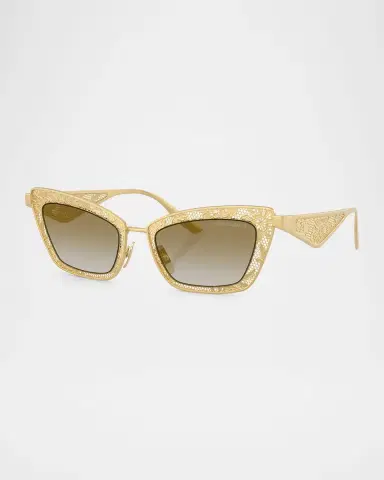 Dolce & Gabbana DG2311 Lace Cat Eye Sunglasses | Thumbnail 3 Dolce & Gabbana DG2311 Lace Cat Eye Sunglasses | Thumbnail 3