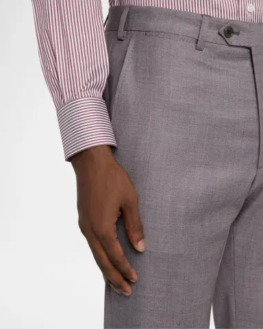 Emporio Armani Men's Silky Wool Sharkskin Suit | Thumbnail 10 Emporio Armani Men's Silky Wool Sharkskin Suit | Thumbnail 10